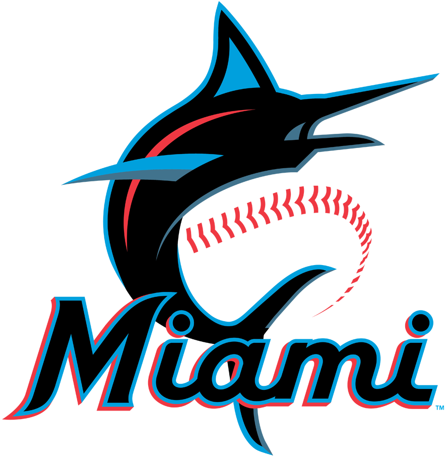 Miami Marlins 2019-Pres Primary Logo iron on paper